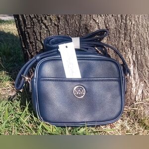 Navy Blue Crossbody Marilyn Monroe Bag New With Tags
